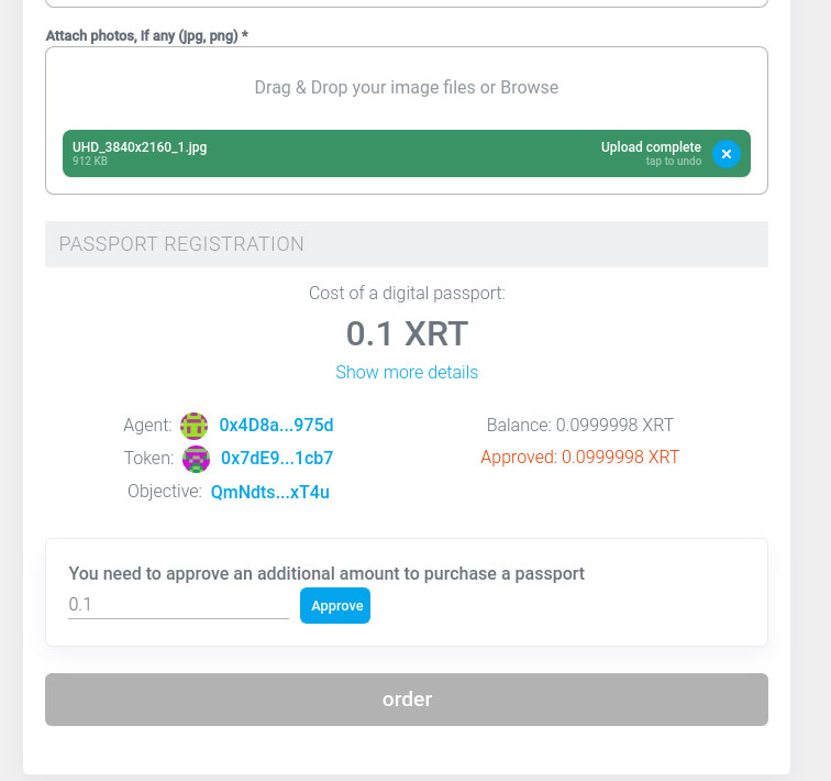 Approve Tokens