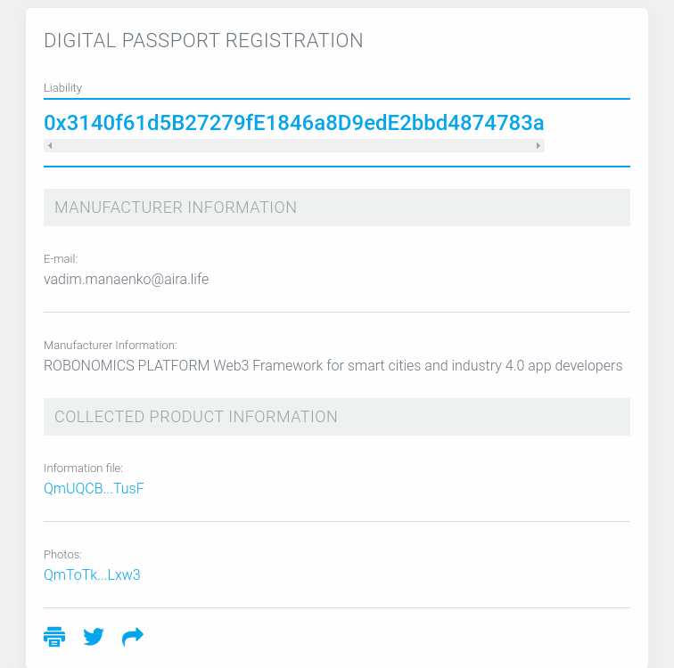The Digital Identity