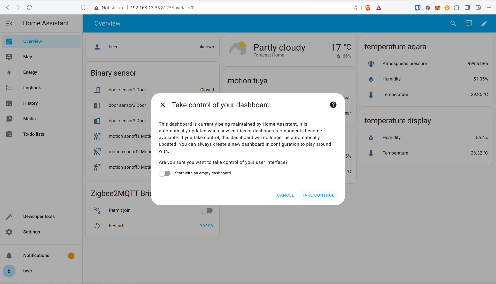 integration setup