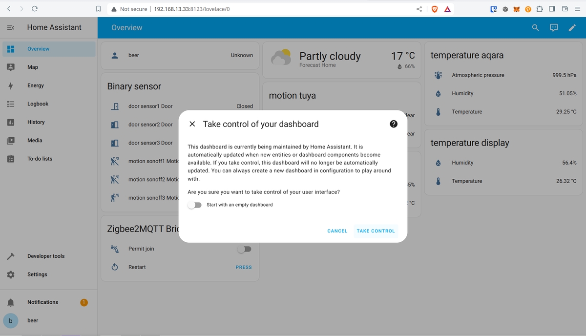 integration setup